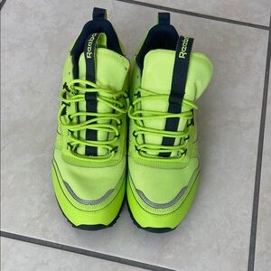 Reebok Green and Black Sneakers Modern Design